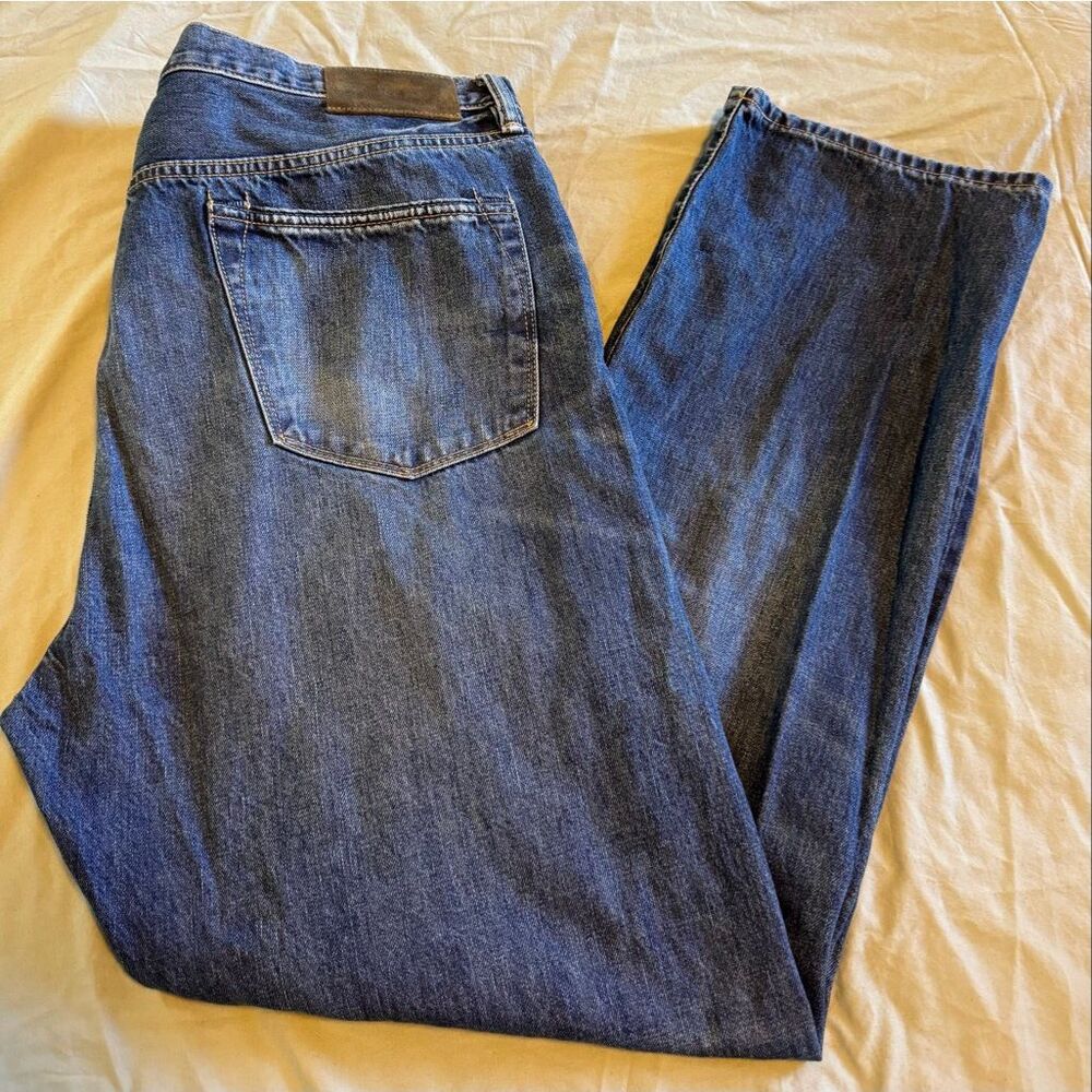 Todd Snyder Size 38 X 32 Classic Fit 12.5 Japanese Selvedge Denim Jeans